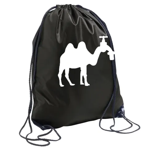 Kamel mit Wasserhahnkopf Rucksack Sonstig. Turnbeutel