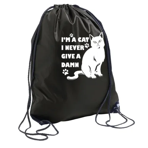 Katzen Humor Rucksack Sonstig. Turnbeutel