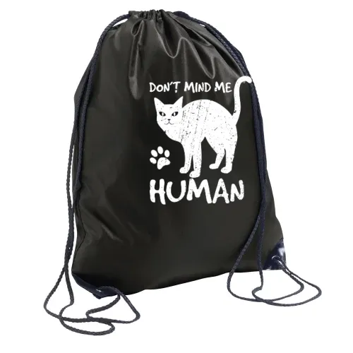 Katzen Spruch Rucksack Sonstig. Turnbeutel