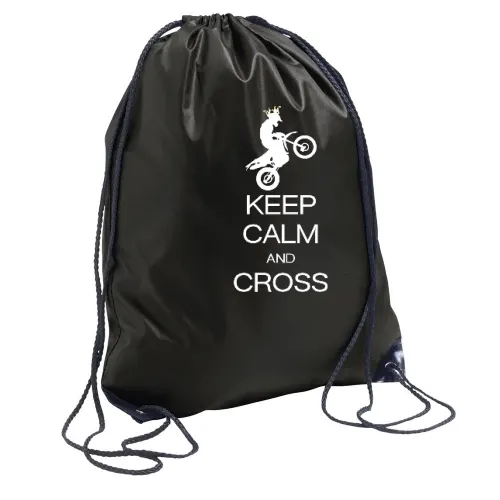 keep calm and cross Rucksack