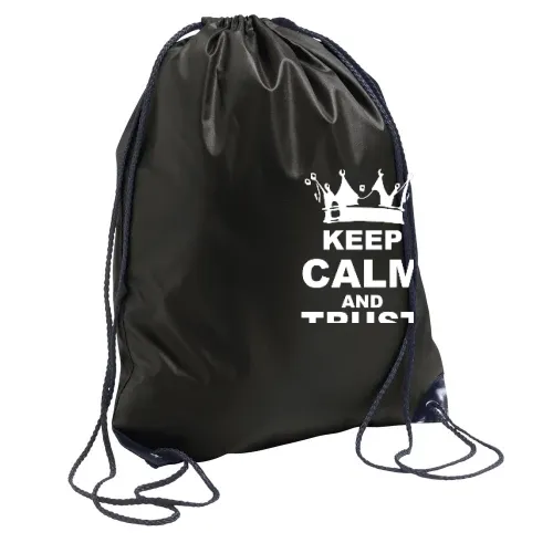 Keep Calm and TRUST I-DOIT   Rucksack Sonstig. Turnbeutel