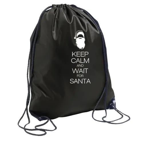 keep calm and wait for santa Sonstig. Rucksack keep calm and wait for santa Rucksack