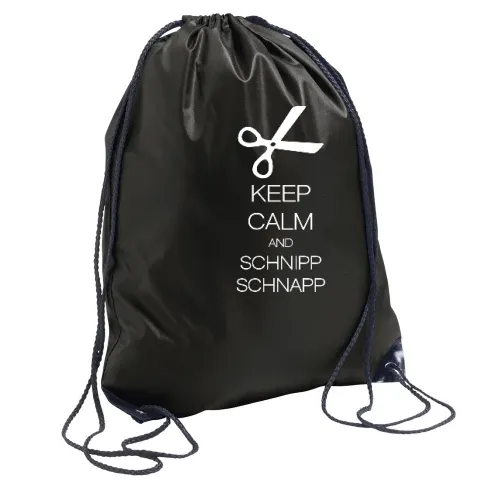 keep calm friseur Rucksack Sonstig. Turnbeutel