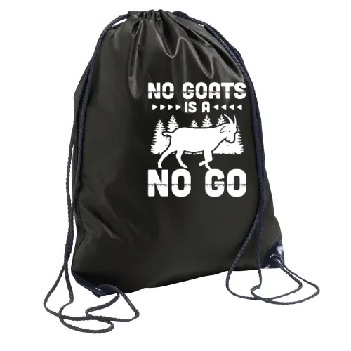 Keine Ziegen ist ein No Go Ziegenhalter Bauernhof Rucksack