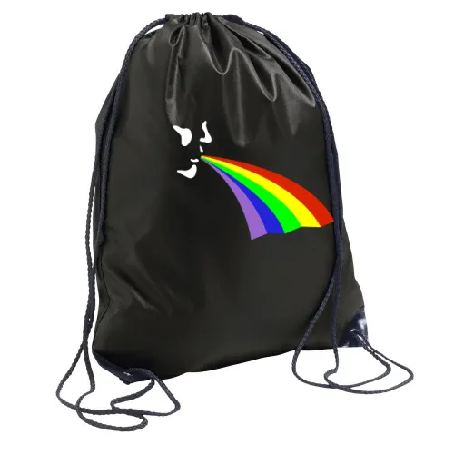 Kotzen Regenbogen Rucksack