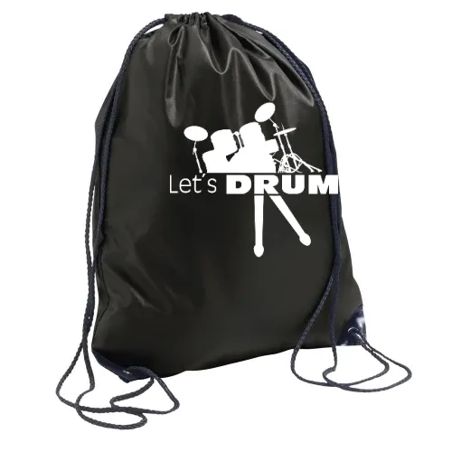 Lets Drum Schlagzeug mit Sticks Sonstig. Rucksack