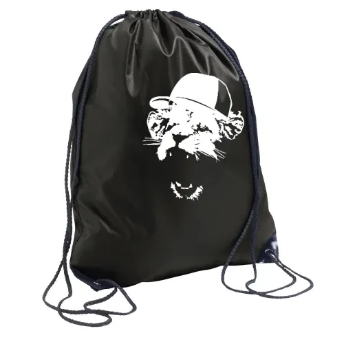 Löwe mit Basecap Rucksack