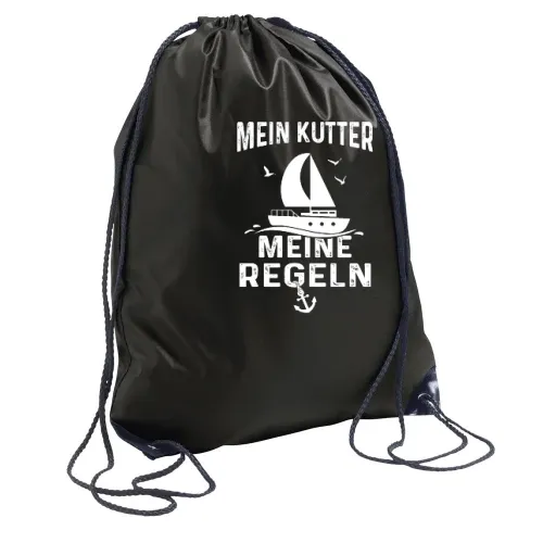 Mein Kutter Meine Regeln Bootsfahrer Kapitän Rucksack