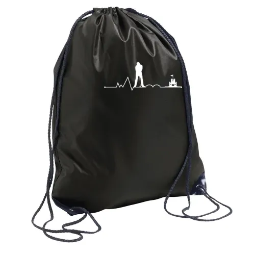 Minigolf Herzschlag Miniaturgolf Burg Puls Motiv Rucksack