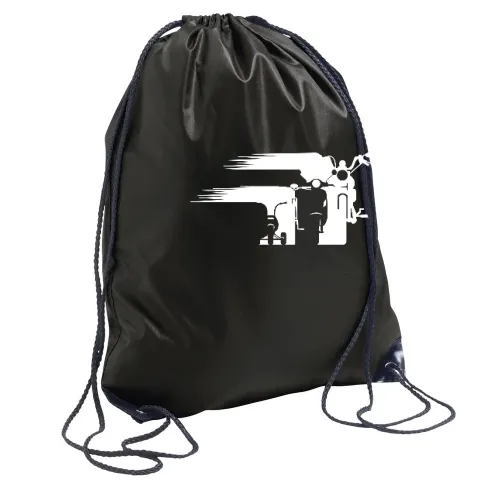 Motorrad Chopper Evolution Schweif Front Rucksack