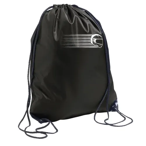 Motorradfahrerin Rennmaschine Helm Vintage Rucksack