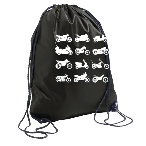 Motorräder Typen Rucksack Sonstig. Turnbeutel