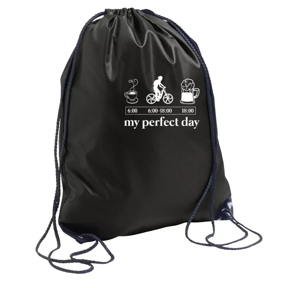  Sonstig. Rucksack mit Aufdruck 'Mountainbiker Perferkter Tag Ebike Radfahrer'