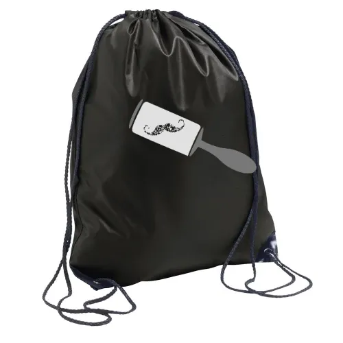 Moustache an Fusselrolle Rucksack Sonstig. Turnbeutel