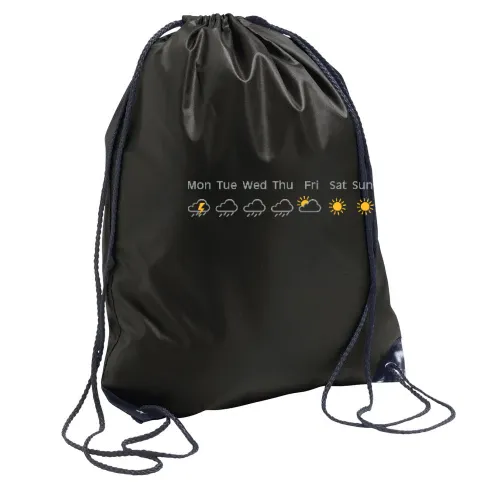 nice weekend weather Rucksack Sonstig. Turnbeutel