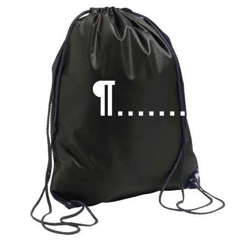 Nicht druckbare Zeichen Sonstig. Rucksack Nicht druckbare Zeichen Rucksack