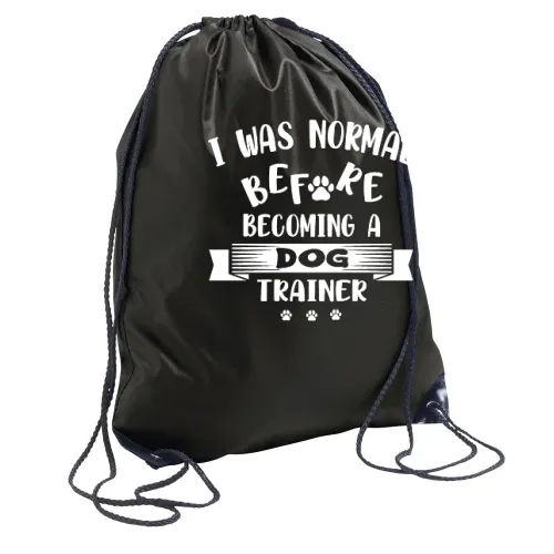 Normal Before Dog Trainer Hundetrainer Hundeschule Rucksack