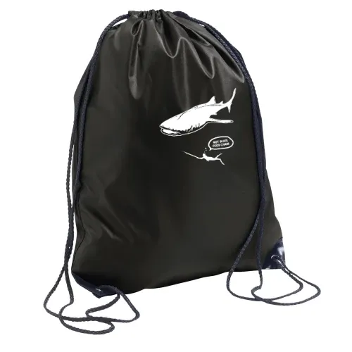 Not In His Food Chain Speerfischen Tauchen Fischen Rucksack