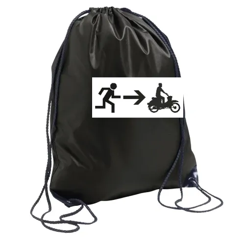 Notausgang Simson Schwalbe Rucksack