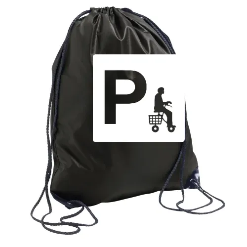 Parken mit Rollator Rucksack Sonstig. Turnbeutel