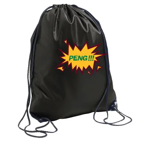 Peng in Knallblase Rucksack