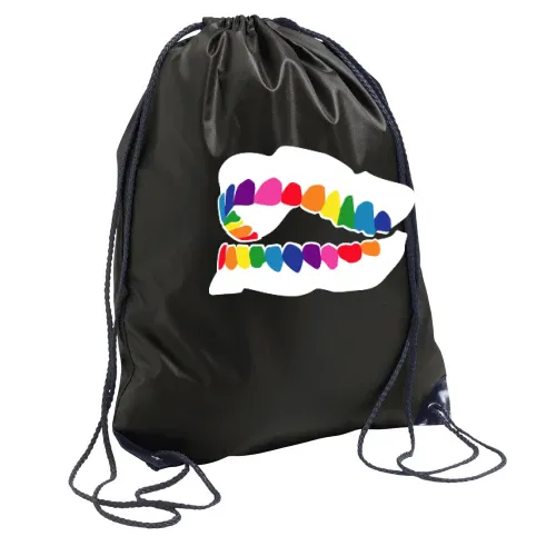 Regenbogen Zähne Sonstig. Rucksack