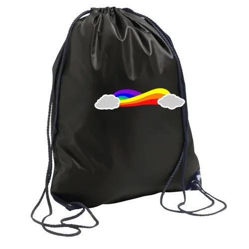Regenbogenwolken Band Rucksack Sonstig. Turnbeutel