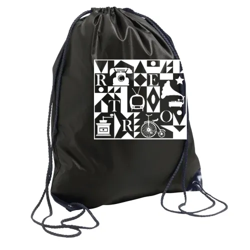 Retro Rucksack Sonstig. Turnbeutel