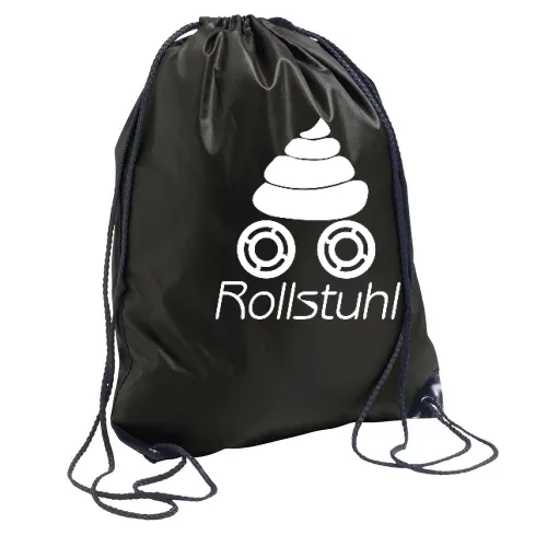 Rollstuhl - Ein Stuhl auf Rädern Sonstig. Rucksack