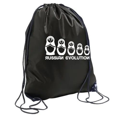 Russische Matroschka Evolution Rucksack Sonstig. Turnbeutel