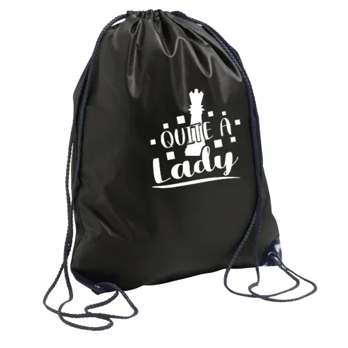 Schach Quite A Lady Schachspieler Dame Schachmatt Rucksack Sonstig. Turnbeutel