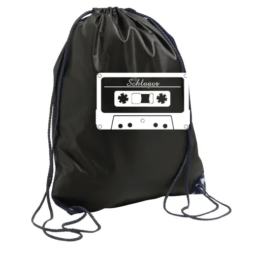 Schlager Kassette Rucksack
