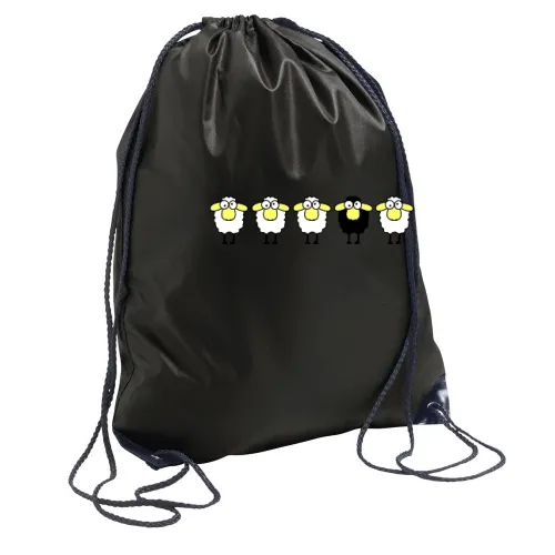 schwarzes Schaf 2.0 Rucksack Sonstig. Turnbeutel