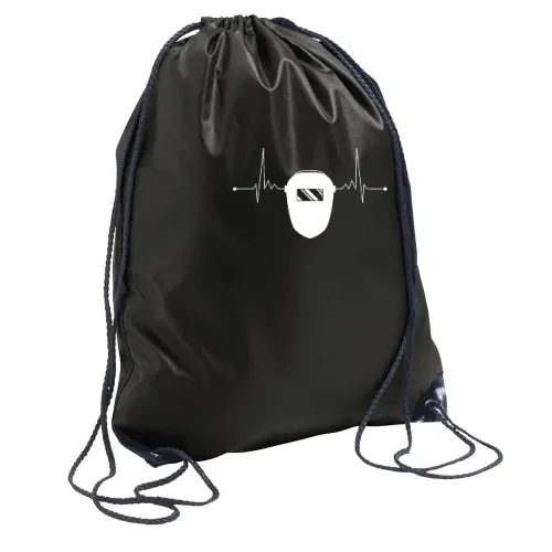 Schweißer Schweißmaske Herzschlag Schweißen Motiv Rucksack