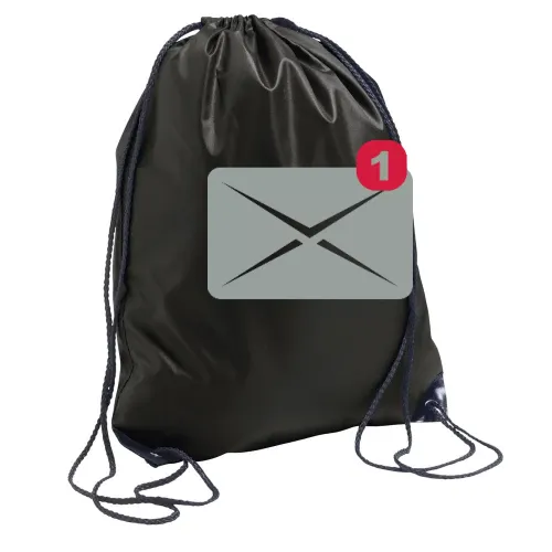 Sie haben Post Rucksack Sonstig. Turnbeutel