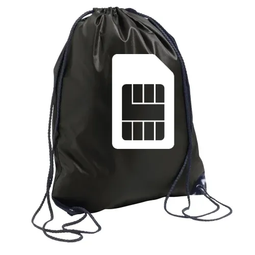 Simkarte Rucksack Sonstig. Turnbeutel