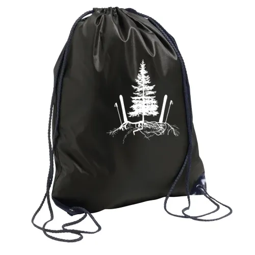 Ski Skifahrer Off Piste Baum Skifahren Skiurlaub Rucksack Sonstig. Turnbeutel