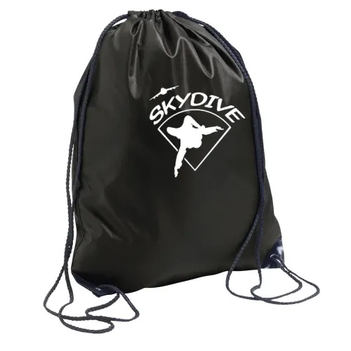 Skydive Fallschirmspringer im freien Fall Rucksack Sonstig. Turnbeutel