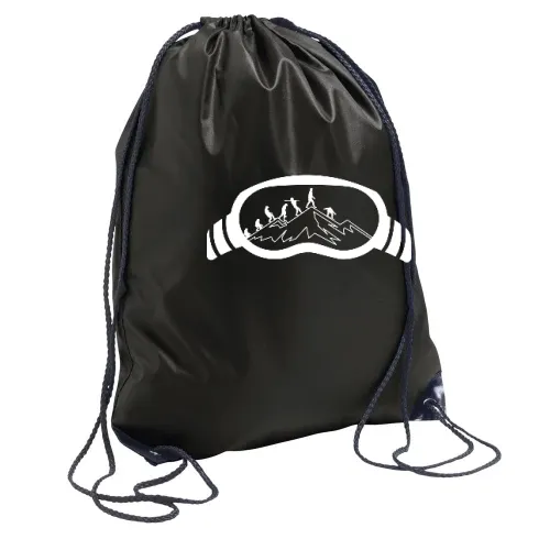Snowboard Evolution Brille Schutzbrille Rucksack