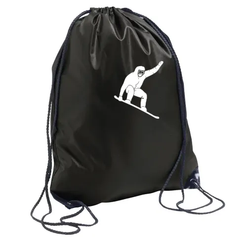 Snowboard Snowboarder Sprung Jump Trick Rucksack