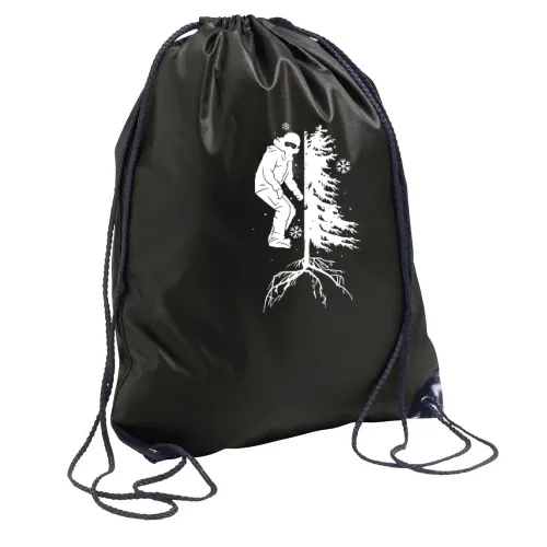 Snowboarder Off Piste Baum Snowboarden Boarder Sonstig. Rucksack Snowboarder Off Piste Baum Snowboarden Boarder Rucksack