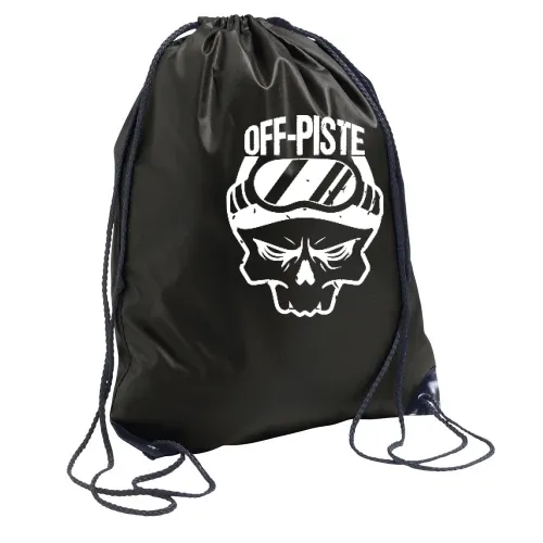 Snowboarder Totenkopf Off Piste Rucksack