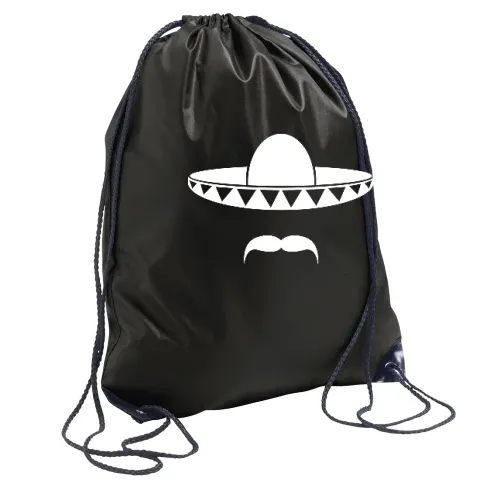 Sombrero mit Bart aus Mexiko Sonstig. Rucksack