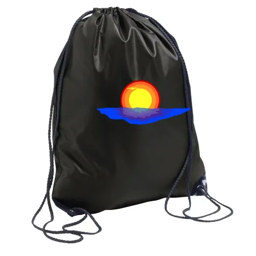 Sonnenuntergang im Meer Rucksack