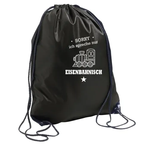 Sorry Ich Spreche Nur Eisenbahnisch Eisenbahner Rucksack