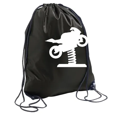 Spielplatzmotorrad zum Wackeln Rucksack