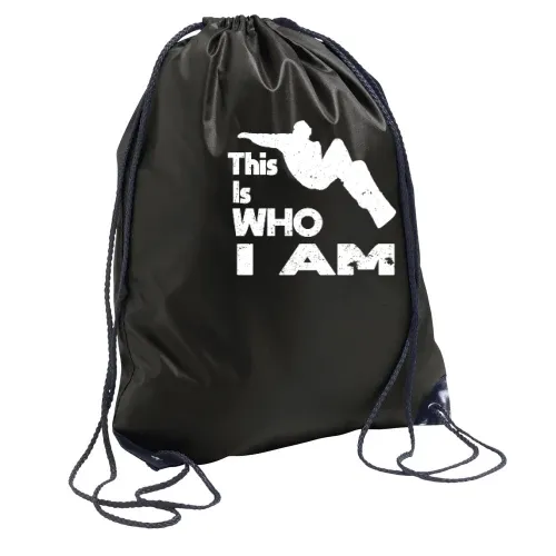 Springender Snowboarder Tricksprung Rucksack