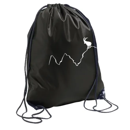 Steinbock auf Bergspitze Sonstig. Rucksack