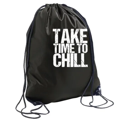 Take Time To Chill / Chill Out Design Rucksack