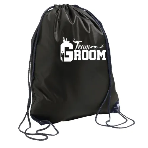 TEAM GROOM T-Shirt Geschenkidee Rucksack Sonstig. Turnbeutel